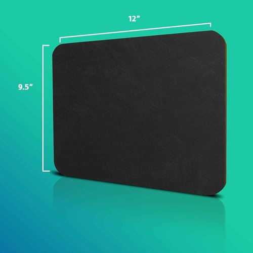 Flipside Products 9.5" x 12" Black Chalkboards, Classroom Set, Student Drawing, Small School Chalkboard, Menu Board, Pack of 24