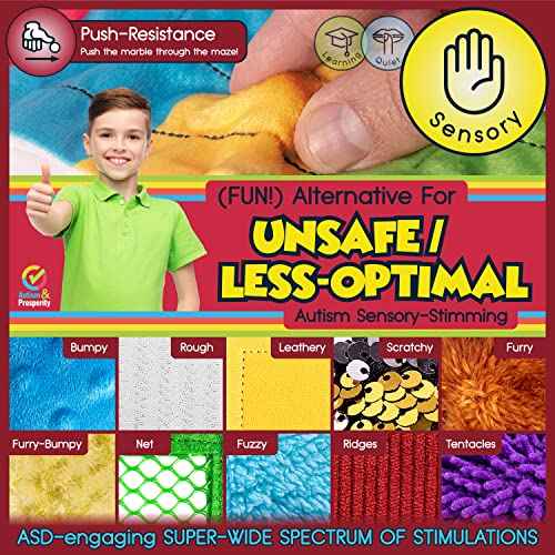 Autism & Prosperity Quiet & Educative Sensory Special Education Classroom Must Haves ? Autism Toys Autism Sensory Products & Gifts, Sensory Toys for Kids with Autism Toddler Ages 3 4 5 7 8 12