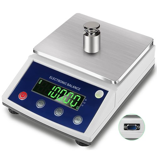 Hochice High Precision Digital Lab Scale - 1000g Capacity | Accurate 0.01g Measurement with RS232 Port
