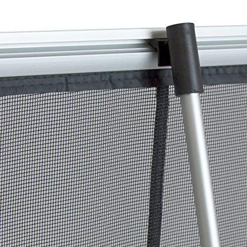 Vispronet Mesh Brochure Holder with 8 Pockets - Portable Literature Stand 1.8ft x 4.6ft