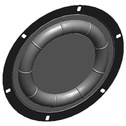 Gnbzxce 6.5in/8in Loudspeaker Subwoofer Diaphragm Woofer Radiator Bass Passive Horn for Music Enthusiasts