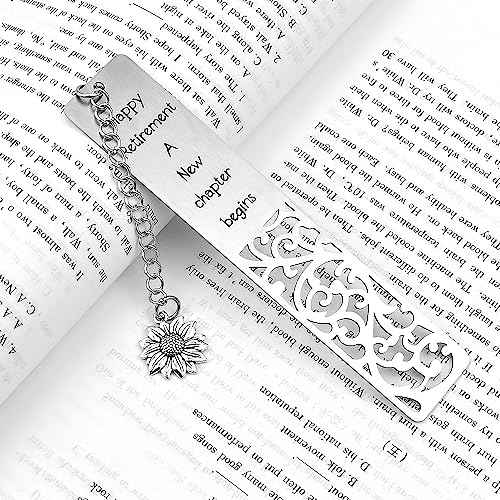 Quimoy Happy Retirement Bookmark for Women, Retirement Gift for Woman Coworker Employee Boss Leader Friends Retired Teacher Nurse, Going Away Gifts for Colleagues, Retirement Gifts for Women 2025