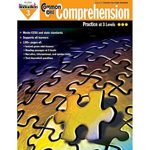 Newmark Learning Grade 3 Common Core Comprehension Aid