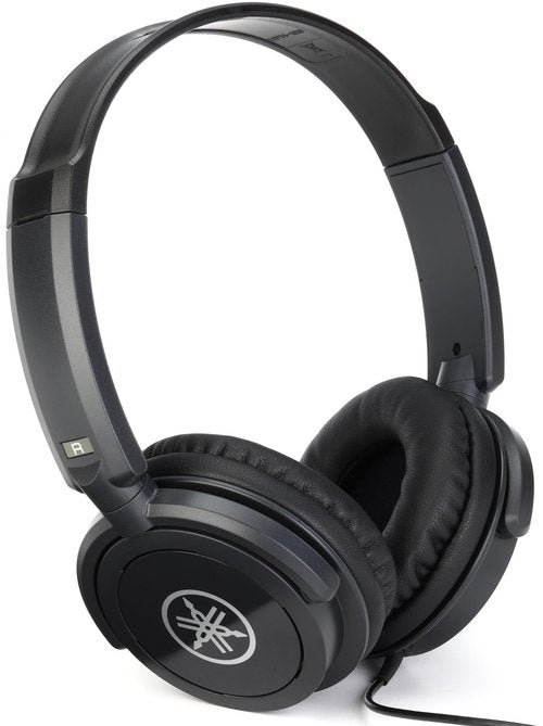 Yamaha HPH-100B Dynamic Closed-Back Headphones, Black