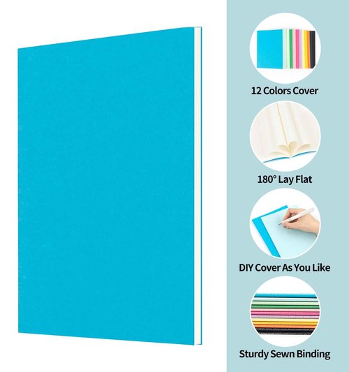 ALKALO 60 Pack Colorful Lined Notebooks for Writing, Journals Bulk, A5 Composition Books, 8.3x5.5 Inch, 60 Pages, 30 Sheets Sketchbooks for Office School Travel Supplies (Lined-60 pack, 12 Colors)