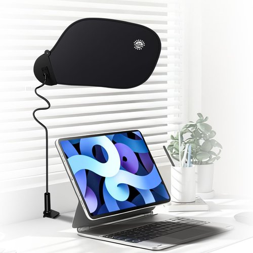 Cubicle Shade | Desk Light Blocker for Overhead Glare - Ideal for Light Sensitive Workers (Standard)