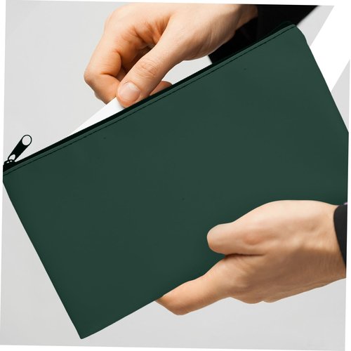 WEKADRIN 2Pcs Money Bags with Zipper Cash Organizer Pouches for Bank Deposits Receipt Storage and Cash Pouches for Easy Identification