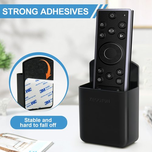 TKGKHK Remote Control Holder Wall Mount, TV Remote Holder Wall Mount, Marker Holder, Tool Organizer for Whiteboard Refrigerators Carport (3M Self-adhesive, 8PCS)