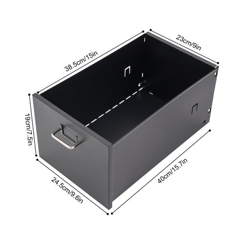 3 Drawers Rolling File Cabinet with Lock, 18.3" H Metal Filing Cabinets, Wheeled Vertical Filing Organization Under Desk for Home Office, Heavy Duty for A4/Letter/Legal Size File (Black, 3 Drawer)