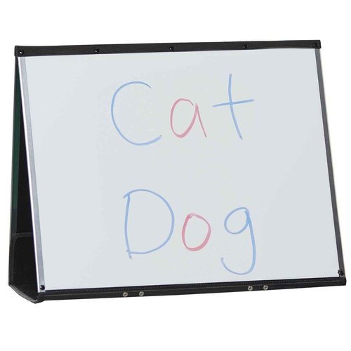 Educational Insights 3-In-1 Portable Easel - Magnetic Board, Whiteboard & Flannel Board, Classroom Must Haves