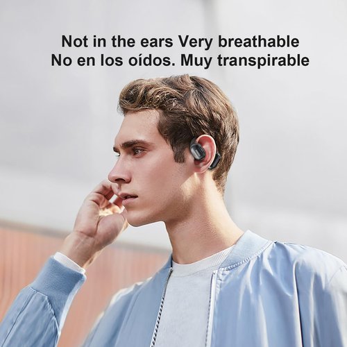 MINISO MS162 AI Translation Earbuds Real Time, 3-in-1 Translator Earbuds 135 Language&Accents OWS Bluetooth 5.4 Open Ear Headphones 50H Playtime for iOS & Android, Travel Business Learning (Pink)
