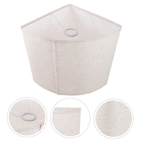 FOYTOKI Retro Lampshade Replacement for Floor and Table Lamps Decorative Light Cover Simple Design Compatible Easy Installation Eye Protection Lightweight Fabric