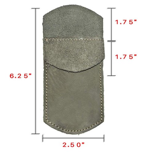 Hide & Drink, Durable Leather Pocket Protector, Pencil Pouch, Pen Holder, Office & Work Essentials, Handmade Includes 101 Year Warranty :: Dark Jade