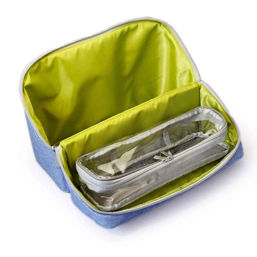 Sonic LV-2130-B Storage Box, Libigaku Study Bag, Blue