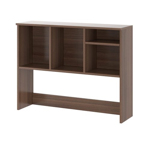 WAHEY Desk Bookshelf, Office Desktop Storage Rack Wood Display Shelf, HOFB014