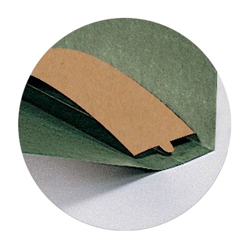 Smead Box Bottom Hanging File Folder, 3" Expansion, Legal Size, Standard Green, 25 per Box (64379)