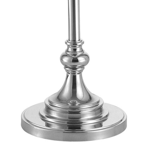 JONATHAN Y JYL3055B Cora 60" Metal/Glass LED Side Table and Floor Lamp Contemporary,Transitional for Bedrooms, Living Room, Office, Reading, Chrome