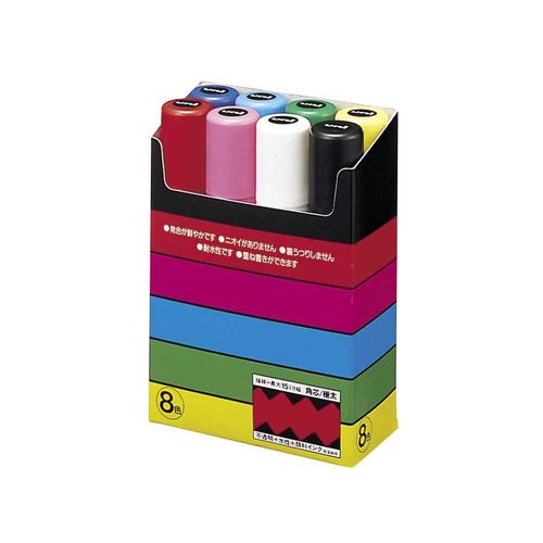 Posca PC17K/8 Box of 8 Assorted Markers