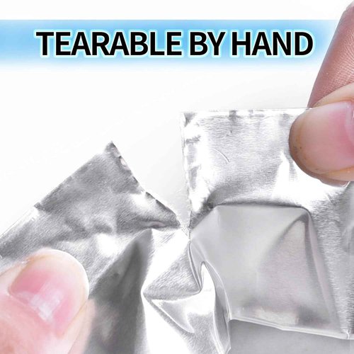 TAPEBEAR 6 Rolls Aluminum Foil Tape, Aluminum Air Duct Tape, Withstand 80°C to 100°C, Heat Resistant Tape Insulation Tape for HVAC, Sealing & Patching, Metal Repair, 3inch x 50yard
