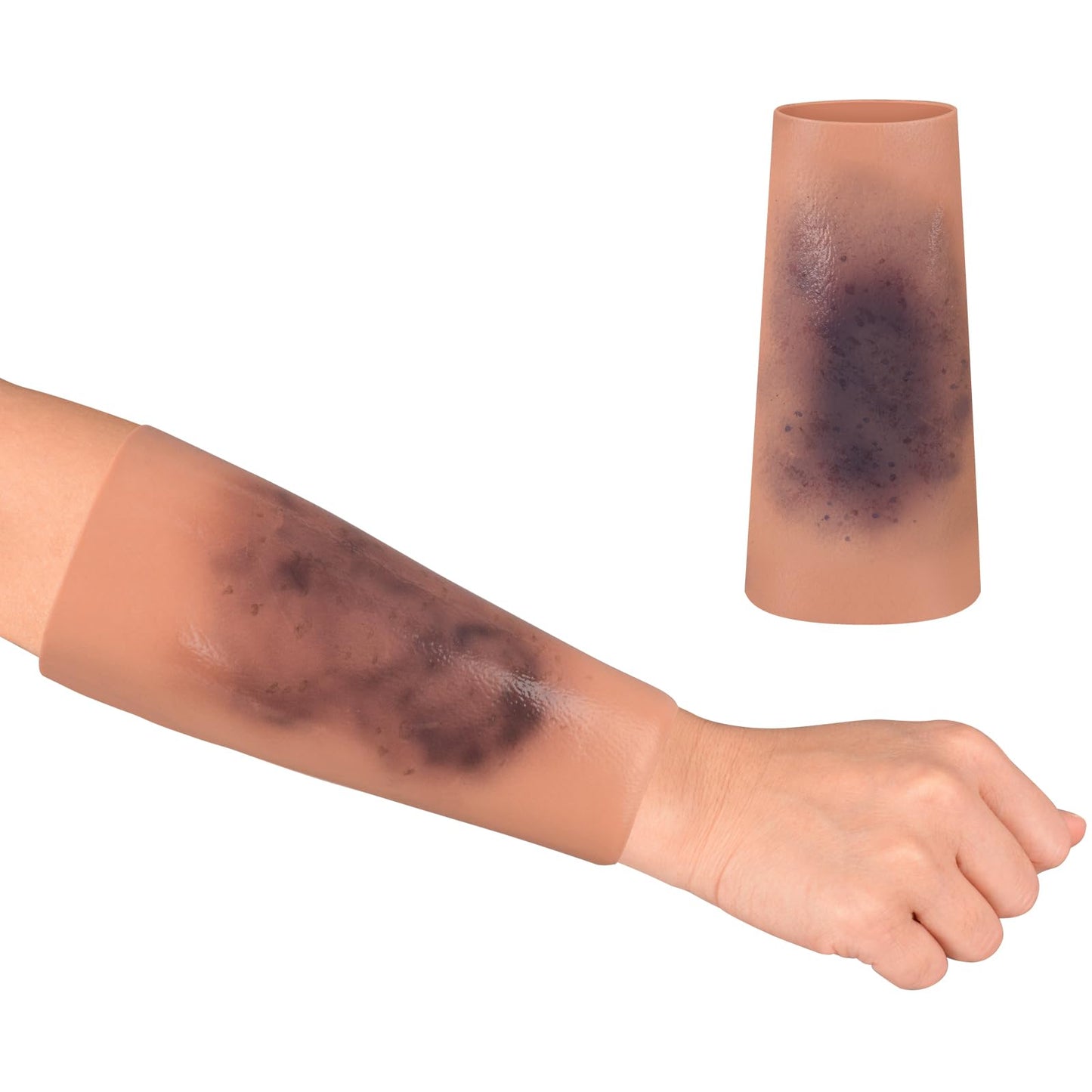 MedEduQuest Bruise Wound Care Training Sleeve, Wound Packing Trainer for Medical Education