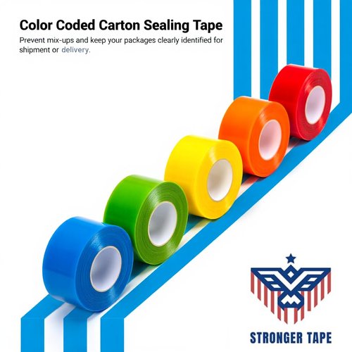 Black Carton Sealing Tape, 2 x 110 Yard, 2.0 mil Thick, Heavy Duty (1 Roll) for Moving, Packing, Shipping and Storage