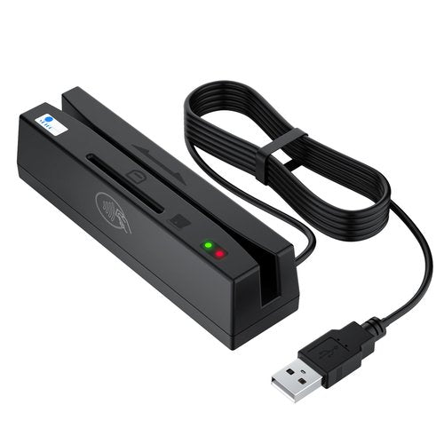 YL160 USB 4 in 1 Multifunction Magnetic Card Reader/Contactless/PSAM Card Reader Writer only for Professional Person,Simply Plug and Play