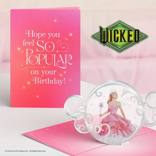 Lovepop Wicked Birthday Pop-Up Card for Her and Him - 3D Greeting Cards for Boys, Girls, Men, Women - So Popular - 5" x 7" Card - Blank Notecard and Envelope Included