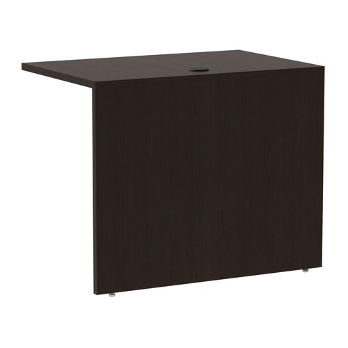 Alera ALERA Valencia Series Reversible Return/Bridge Shell, 35W X 23.63D X 29.5H, Espresso