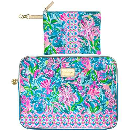 Lilly Pulitzer Laptop Sleeve Golden Hour One Size