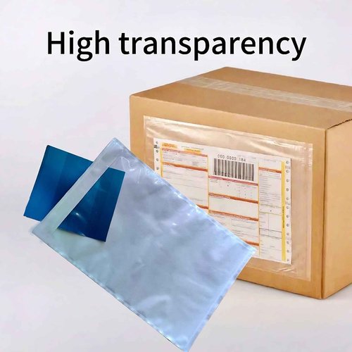 1000Pcs 6" x 9" Clear Packing List Envelopes, Self-Adhesive Packing Ship Pouch Enclosed Bags, Shipping/Mailing Pouches Bag for Packing Sliping/Invoice/Sleeves