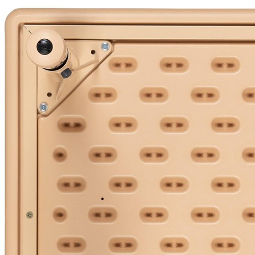 Flash Furniture Wren 24"W x 48"L Rectangular Natural Plastic Height Adjustable Activity Table