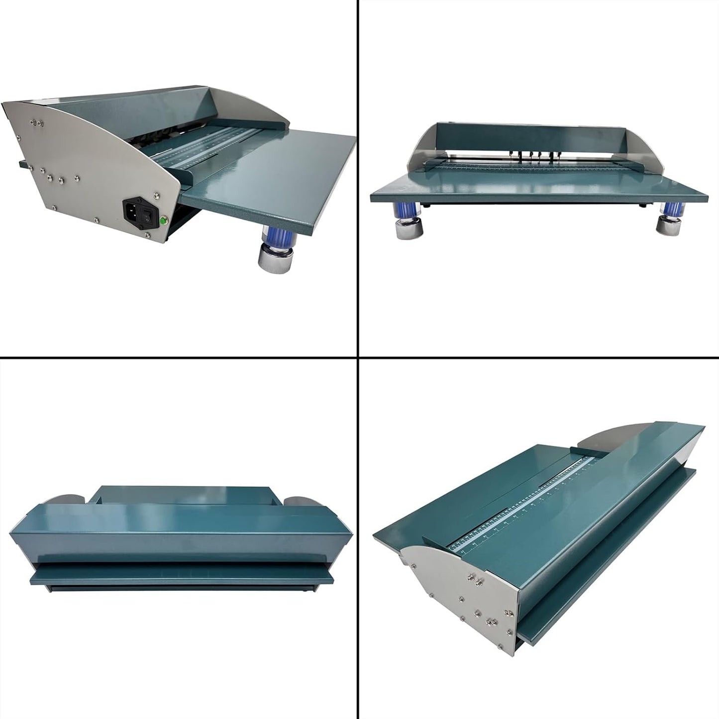 WYDDDARY Electric Creasing Machine - 3-in-1 Crease, Dotted Line & Cut | 18" Paper Feeder, 1000 Sheets/Hour