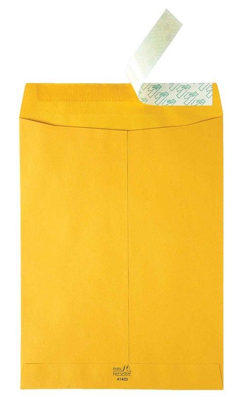 Quality Park High Bulk Catalog Envelope, 9 x 12 Inches, Kraft, Redi-Strip, Box of 250 (41420)
