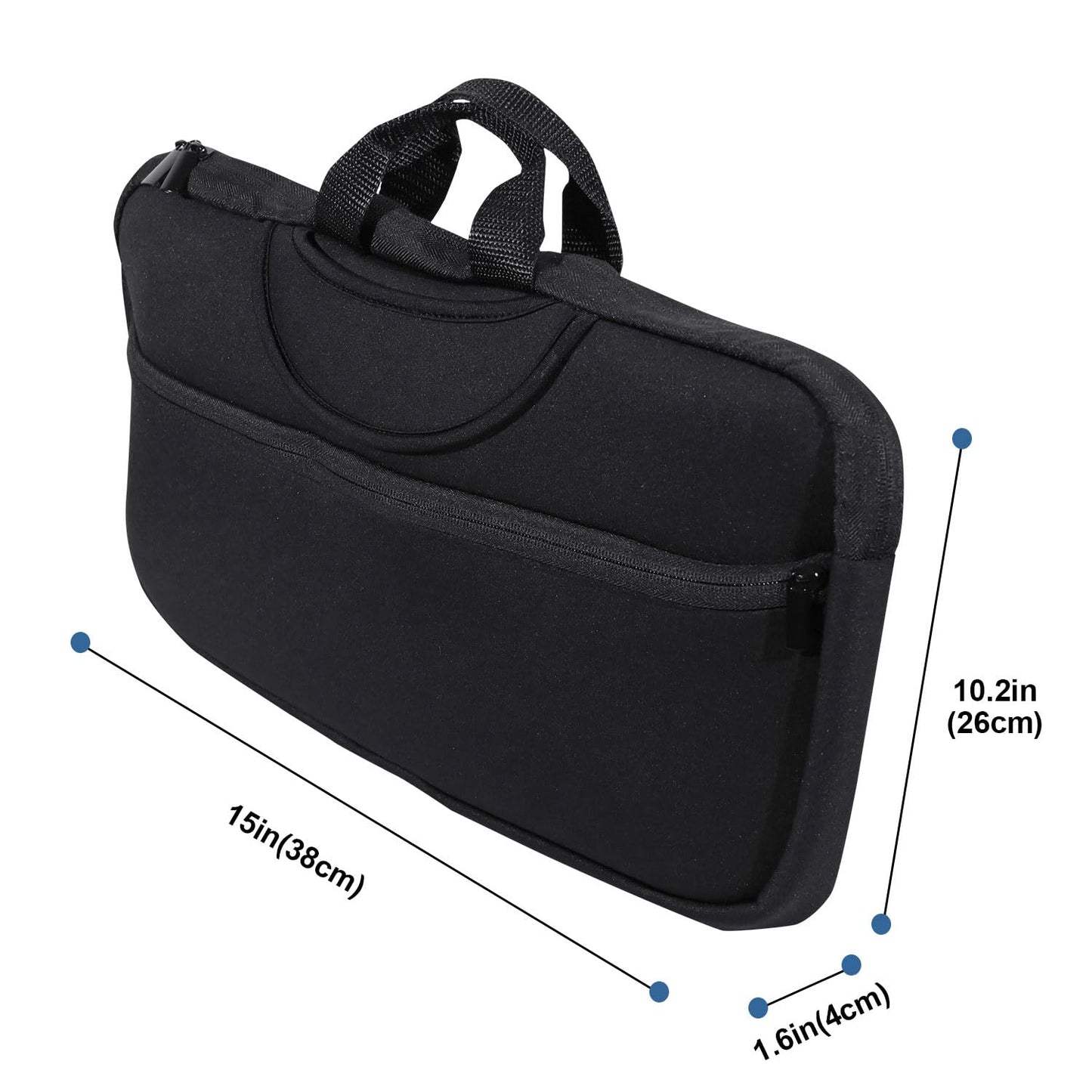 NUENSS-ROR Scanner Carrying Bag for Canon CanoScan Lide 300/400 Slim Scanner, Portable Neoprene Scanner Storage Case Bag, Waterproof Anti-Static Scanner Bag for Canon