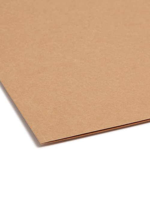 Smead Fastener File Folder, 2 Fasteners, Reinforced 1/3-Cut Tab, Letter Size, Kraft, 50 per Box (14837)