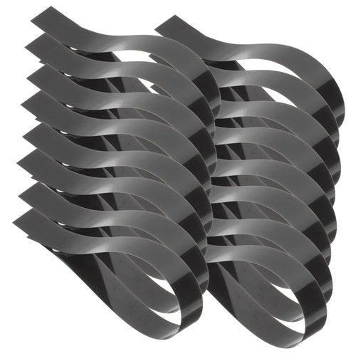 Milisten 20pcs Snare Drum Wire Straps High-grade Pet Material Easy to Install Drum Accessories for Reliable Snare Wire Fixing for Jazz and Marching Drums