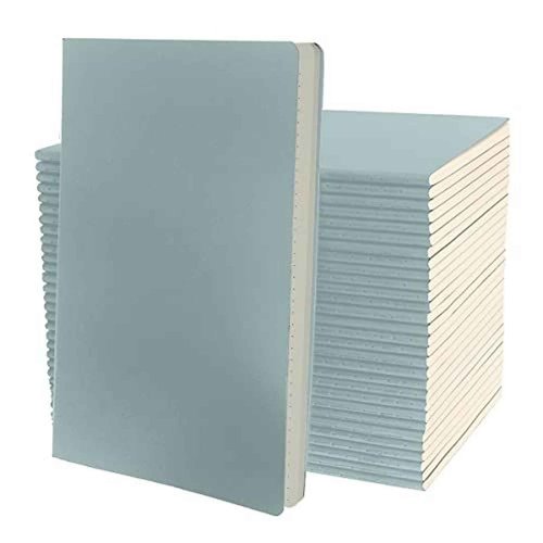 Simply Genius A5 Dotted Notebook - Travel Journal & Pocket Notebook - Professional Note Taking & Office Product - Creative Planning & Journal Writing - 30-Pack, Light Blue, 92 Pages, 8.2 x 5.5 in