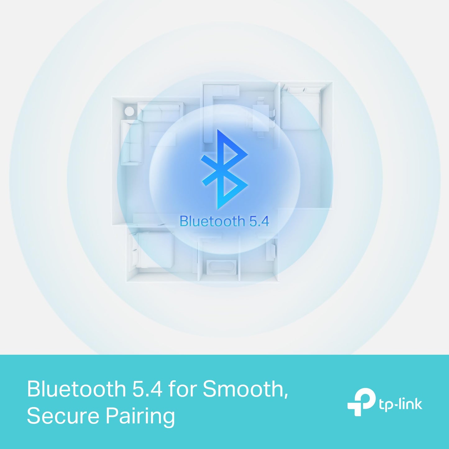 TP-Link USB Bluetooth Adapter for PC - Bluetooth 5.4 Dongle Receiver, Plug and Play, Nano Design, EDR & BLE, Supports Windows 11/10/8.1/7 for Desktop, Laptop, Keyboard, Mouse, etc (UB500)