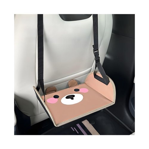 Zpana Car Foot Hammock, Adjustable Vehicle Headrest Seatback Travel Essentials for Foot Rest, Portable No Collapse Thickened Automotive Feet Relax Hammock, Universal for SUV RV Truck (Style A)