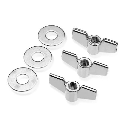 CashBeat 23 Pcs Cymbal Replacement Accessories Set, Includes Cymbal Felts, Hi-Hat Clutch Felt, Cymbal Sleeves with Base, Wing Nuts, Washers & Drum Key, Essential Hardware for Drum Kit Maintenance
