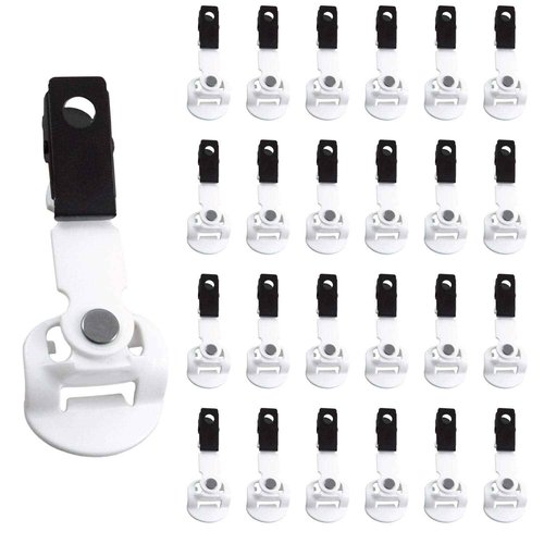 Artisan Power White Universal Clip for Vocera B3000 (25 Pack) | Vocera Communications Badge B3000 | Matches Vocera Part Number 230-01985