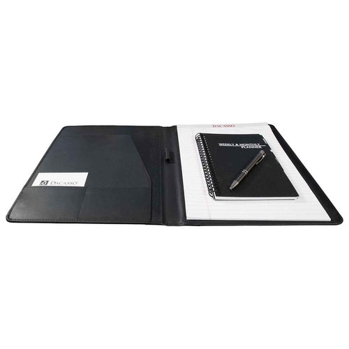 Dacasso Leather Standard Portfolio, Black (E1001)