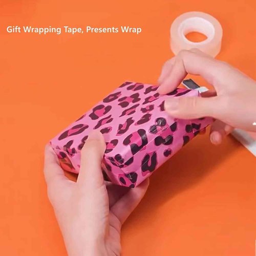 WUKAKA 144 Rolls Transparent Tape Refills Rolls Each Rol 1 inch Corel 3/4 x 900 Inches,for School,Office, Home.