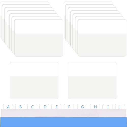 Sticky Index Tabs Page Marker Pop-up Page Flags Notes Tabs, 1.6 x 2 Inch, White (400 Pieces)