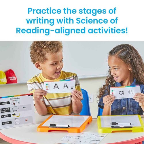 hand2mind Guided Phonics + Beyond Writing Center, Units 1-3, Science of Reading Classroom Materials, Kindergarten Classroom Must Haves, Reusable Handwriting Practice for Kids, Letter Writing Practice