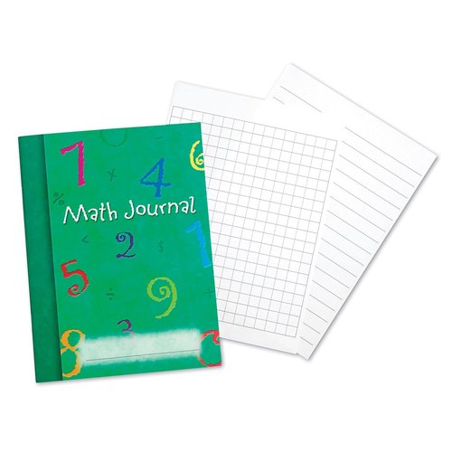 Learning Resources Math Journal, Student Organizer, Classroom Journal Set, Set of 10 Journals