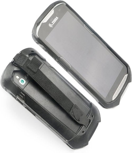 IYOUBOL Rugged Protective Bumper Case with Hand Strap for Zebra TC51/TC52/TC56 - Black