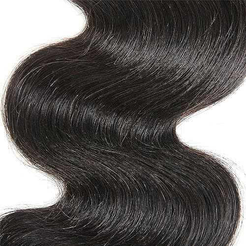12A Human Hair Bundles Body Wave 20 Inch One Bundle 100% Unprocessed Brazilian Virgin Hair Natural Black Color