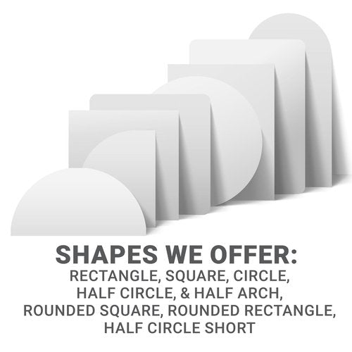 GotPrint Custom Foam Boards, 3/16" Thick Customized Your Own Design Logo/Image/Text Foam Poster Boards for Photo Mounting, Presentations, Art Craft, Shape Rectangle, 24" X 36", Pack of 1