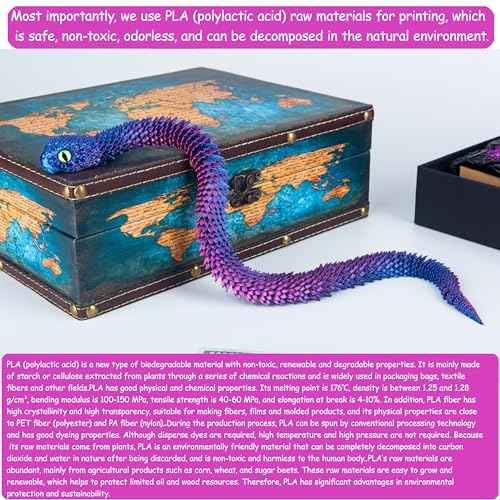 Handmade Big Eye Monster Embossed Journal,Resin Engraving Notebook,Blank Paper,Hardcover Travel Notepad for Writing,Sketchbook,Collection,Gift,Decoration Diary for Man Woman A5 (Purple with snake)